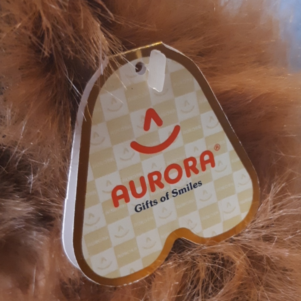 Orangutan Ape Monkey stuffed Animal toy Gift tag so cool expressive face - Picture 4 of 7